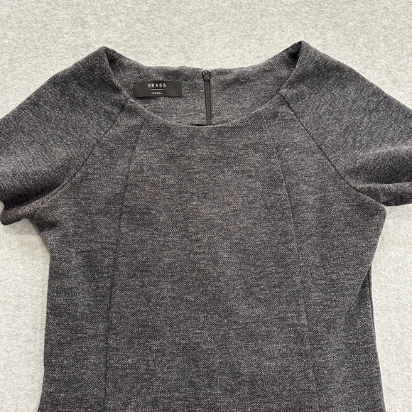 Brass Charcoal Mini Dress - Picture 3 of 5